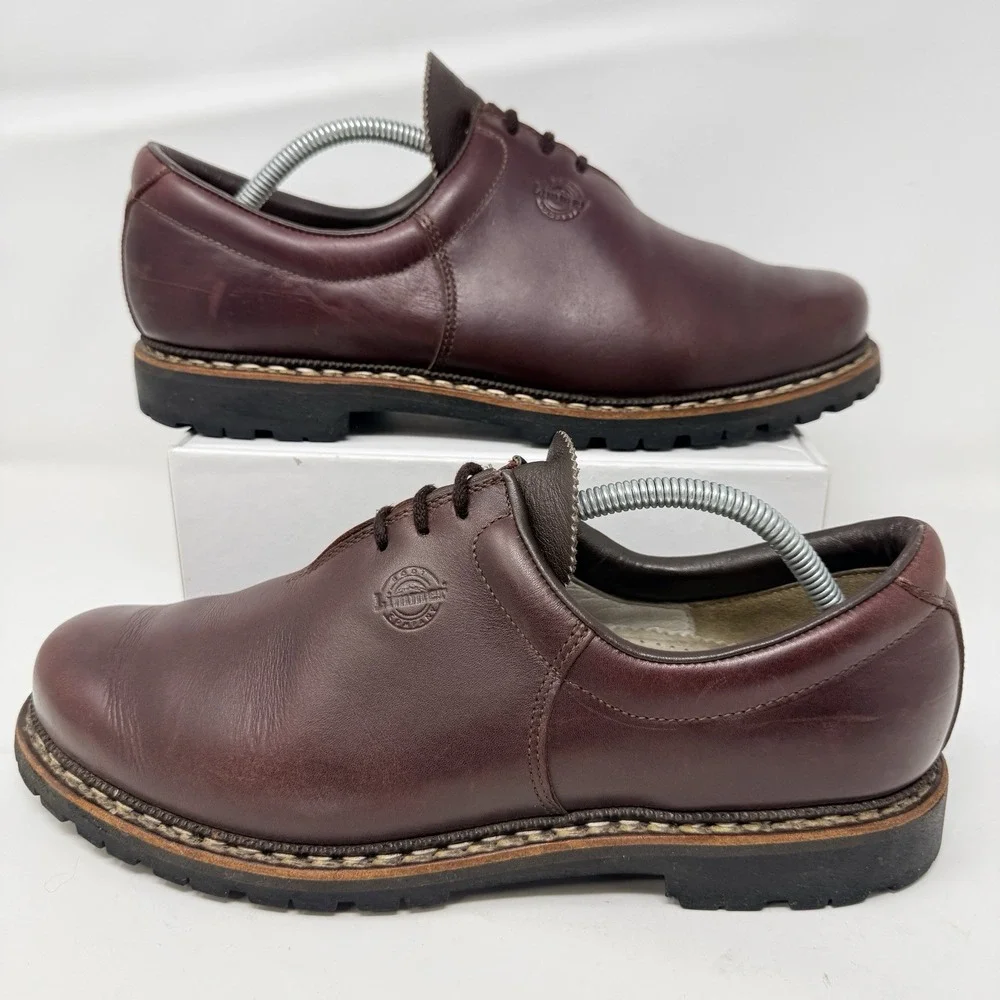 Limmer Boots The Walker Bavarian Shoes US 12 UK 11 Brown Vibram Germany 8500-24